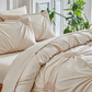 📢📢50% OFF !! ⏰Elegant Pinch Pleat Duvet Cover Set