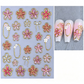 📢📢50% OFF !! & BUY 1 GET 1 FREE⏰💅5D Floral Nail Stickers