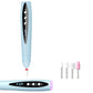 📢📢50% OFF !!⏰2-in-1 Electric Nail Drill with UV Gel Light Portable Manicure Pedicure Kit