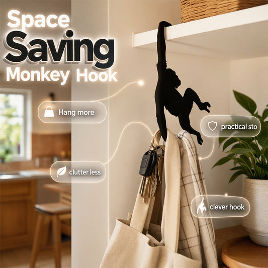 📢📢50% OFF !! & BUY 1 GET 1 FREE⏰🐒 Monkey Shaped Banana Hook