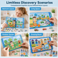 📢📢50% OFF & In Stock⏰ Kids Magnetic Quiet Book – Folding puzzle scenes, magnetic & educational – Boosts creativity & learning for boys & girls ✨