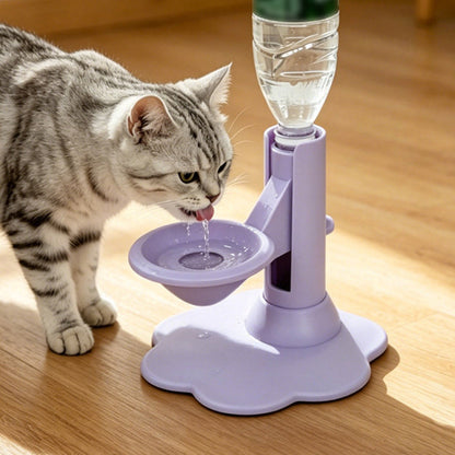 📢📢50% OFF !! 🐱  Adjustable Neck-Care Cat Water Fountain – 3-Level Height Adjustable, Anti-Slip & Auto Refill Flow ✨