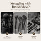 📢📢50% OFF !!⏰Elegant Dustproof Makeup Brush Organize