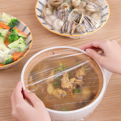 📢📢50% OFF !! ⏰Disposable Stretch Food Covers（300 PCS）