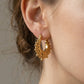 📢📢50% OFF !!⏰Vintage Stainless Steel Bohemian Hoop Earrings
