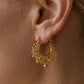📢📢50% OFF !!⏰Vintage Stainless Steel Bohemian Hoop Earrings