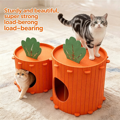 📢📢50% OFF !!⏰Cozy Carrot Cat Cave