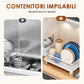 📢📢50% OFF !!⏰Kitchen Dish Rack with 360° Rotating Spout