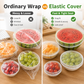 📢📢50% OFF !!⏰Disposable Stretch Food Covers, Elastic Kitchen Bowl & Plate Lids, Plastic Wrap Alternative for Food Storage & Leftovers Preservation