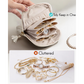 📢📢50% OFF & In Stock⏰Mini Travel Jewellery Bag with Zip – Compact, Portable & Perfect for Rings, Earrings & Necklaces ✨