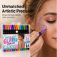 ⏳🔥LIMITED-TIME 50% OFF! ⏰📢 24-Color Face & Body Glitter Marker Set with Dual Tips – Skin-Safe, Sweat-Resistant & Dazzling Sparkle ✨