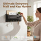 📢📢50% OFF !! ⏰Wall-Mounted Mail and Key Holder with Shelf