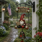 📢📢50% OFF !!⏰Gnome Welcome Doorbell Outdoor Decor