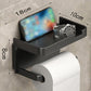 📢📢50% OFF !!⏰Wall-Mounted Toilet Paper Holder with Storage Shelf