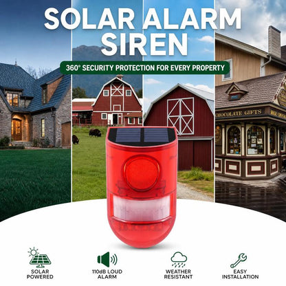 📢📢50% OFF !!⏰ 2026 Sale — Over 25,300 Sold!🌞 Solar Powered IR Motion Sensor Animal Repeller 110dB Alarm IP65 Waterproof ✨