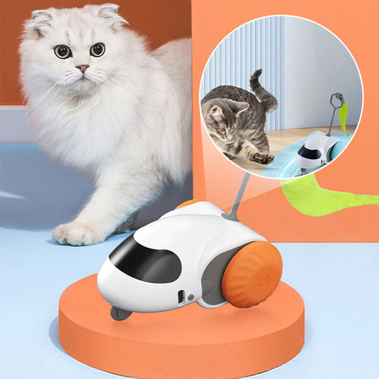 📢📢50% OFF !!⏰Remote Control Smart Electric Cat Toy,Interactive Cat Toys for Indoor Cats