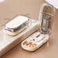 📢📢50% OFF !!⏰ Adjustable Healthcare Pill Cutter Splitter with Precise Alignment, Stainless & Plastic Build, Textured Handles for Tiny/Small Tablets, Cuts to 1/2 & 1/4 Sizes for Caregivers,back to school,back to school haul