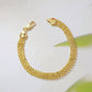 📢📢50% OFF !!⏰14K Gold-Plated Wide Woven Mesh Bracelet