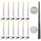 📢📢50% OFF !!⏰Magical Wand Remote Floating LED Taper Candles Set