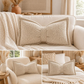 📢📢50% OFF & In Stock⏰🛋️ Soft Chenille Bow-Shaped Throw Pillow – Ultra-soft, plush & decorative – Perfect for sofas, beds & cozy corners ✨