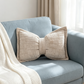 📢📢50% OFF & In Stock⏰🛋️ Soft Chenille Bow-Shaped Throw Pillow – Ultra-soft, plush & decorative – Perfect for sofas, beds & cozy corners ✨