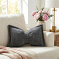 📢📢50% OFF & In Stock⏰🛋️ Soft Chenille Bow-Shaped Throw Pillow – Ultra-soft, plush & decorative – Perfect for sofas, beds & cozy corners ✨