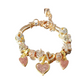 📢📢50% OFF !!⏰ DIY Beaded Detachable Heart Charm Bracelet