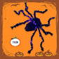 📢📢50% OFF & In Stock⏰ Halloween Black Spider Decoration with Light