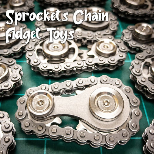 📢📢40% OFF !!⏰️ Chain Fidget Spinner – Smooth spin, durable & fun ✨