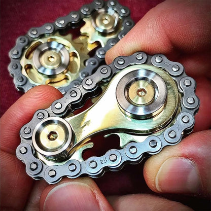 📢📢40% OFF !!⏰️ Chain Fidget Spinner – Smooth spin, durable & fun ✨