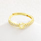📢📢50% OFF & In stock ⏰Minimalist Adjustable Initial Ring for Women