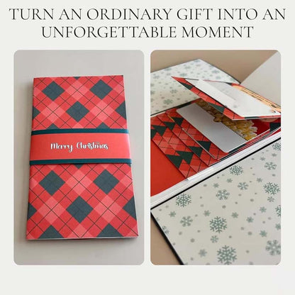📢📢50% OFF & In Stock⏰Creative Christmas Waterfall Gift Card Booklet