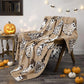 📢📢50% OFF & In Stock⏰🎃Halloween Ghost Print Cozy Throw Blanket