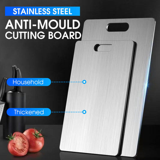 📢📢50% OFF !!⏰ Stainless Steel Household Thickened Anti-Mould Cutting Board