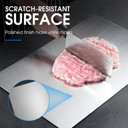 📢📢50% OFF !!⏰ Stainless Steel Household Thickened Anti-Mould Cutting Board