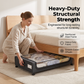📢📢50% OFF !! & FREE SHIPPING ✈️ ⏰Large-Capacity Underbed Storage Cart