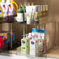 📢📢40% OFF !!⏰️2-Tier Under Sink Organizer with Hooks