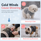 📢📢50% OFF !! ⏰ Fleece Lined Pet Cartoon Vest – Warm, Leash Ring, Soft ✨