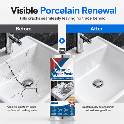 📢📢LIMITED-TIME 50% OFF⏰🏠 Ceramic Tile Repair Paste – Restore Cracks & Chips Easily With A DIY Waterproof Repair Solution 🛠️