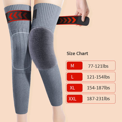 🔥50% DISCOUNT – Don’t Miss Out🔥Thermal Knee Warmers – Fleece-Lined, Stretchy & Full-Leg Coverage ❄️