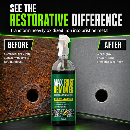🥳Buy 3, Get 1 Free！🥳✨ 3-in-1 Rust Remover & Phosphating Agent — Degrease, Remove & Prevent 💨