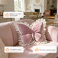 📢📢50% OFF !! ⏰Elegant Butterfly-Shaped Throw Pillow with Lace Trim