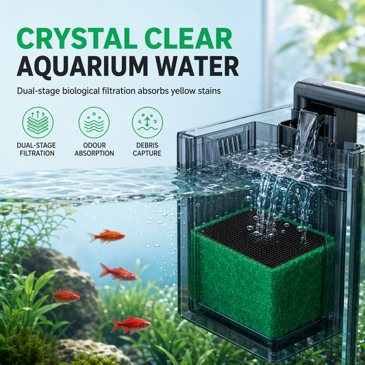 📢📢50% OFF !! ⏰Activated Carbon Filter Cube – honeycomb filtration clears cloudy water, removes odors. Anti-crumble block for crystal-clear aquarium!