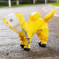 📢📢50% OFF !! ⏰Cute Full Wrap Pet Rain Coat with Mask