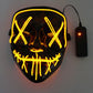📢📢50% OFF !! ⏰Halloween LED Glowing Mask