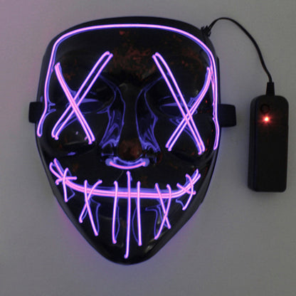 📢📢50% OFF !! ⏰Halloween LED Glowing Mask