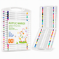 📢📢50% OFF !! ⏰Acrylic Marker Pen Set with Storage Case for Drawing