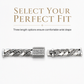 📢📢50% OFF !! ⏰Punk Arabesque Sleek Chain Korean Fashion Couples Jewelry Gift for Boyfriend