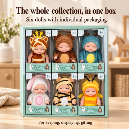 📢📢50% OFF !! ⏰Mini Reborn Baby Dolls Lifelike Realistic Baby Dolls