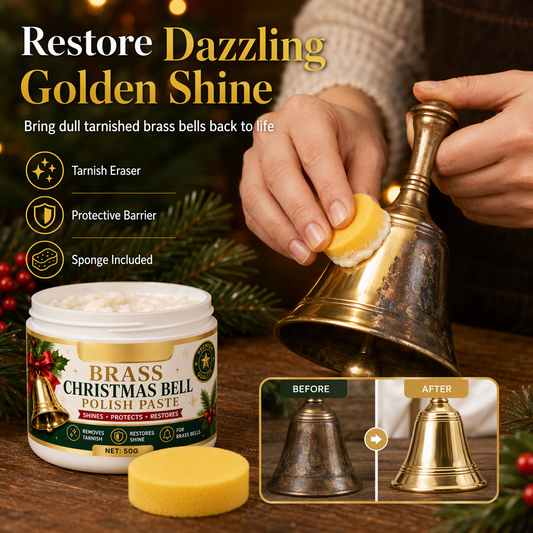 📢📢50% OFF !! ⏰Brass Bell and Copper Polish Cream for Tarnish and Oxidation Removal